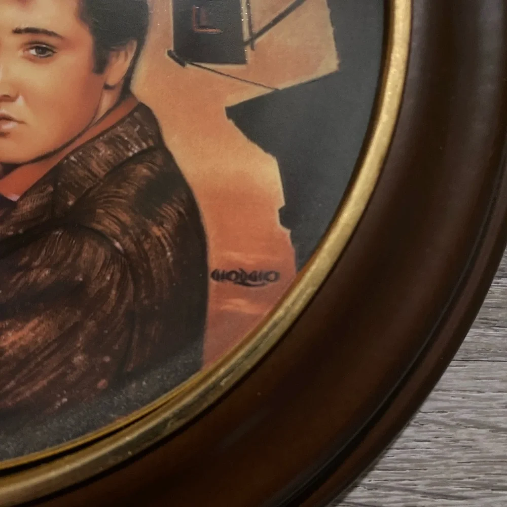 Elvis Presley Limited Edition Collector Plate Heartbreak Hotel #13963I